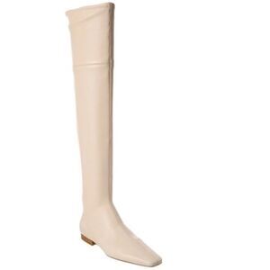 Vince Nissa SLEEK LEATHER OVER THE KNEE BOOT OPALINE Size 11M Nwt